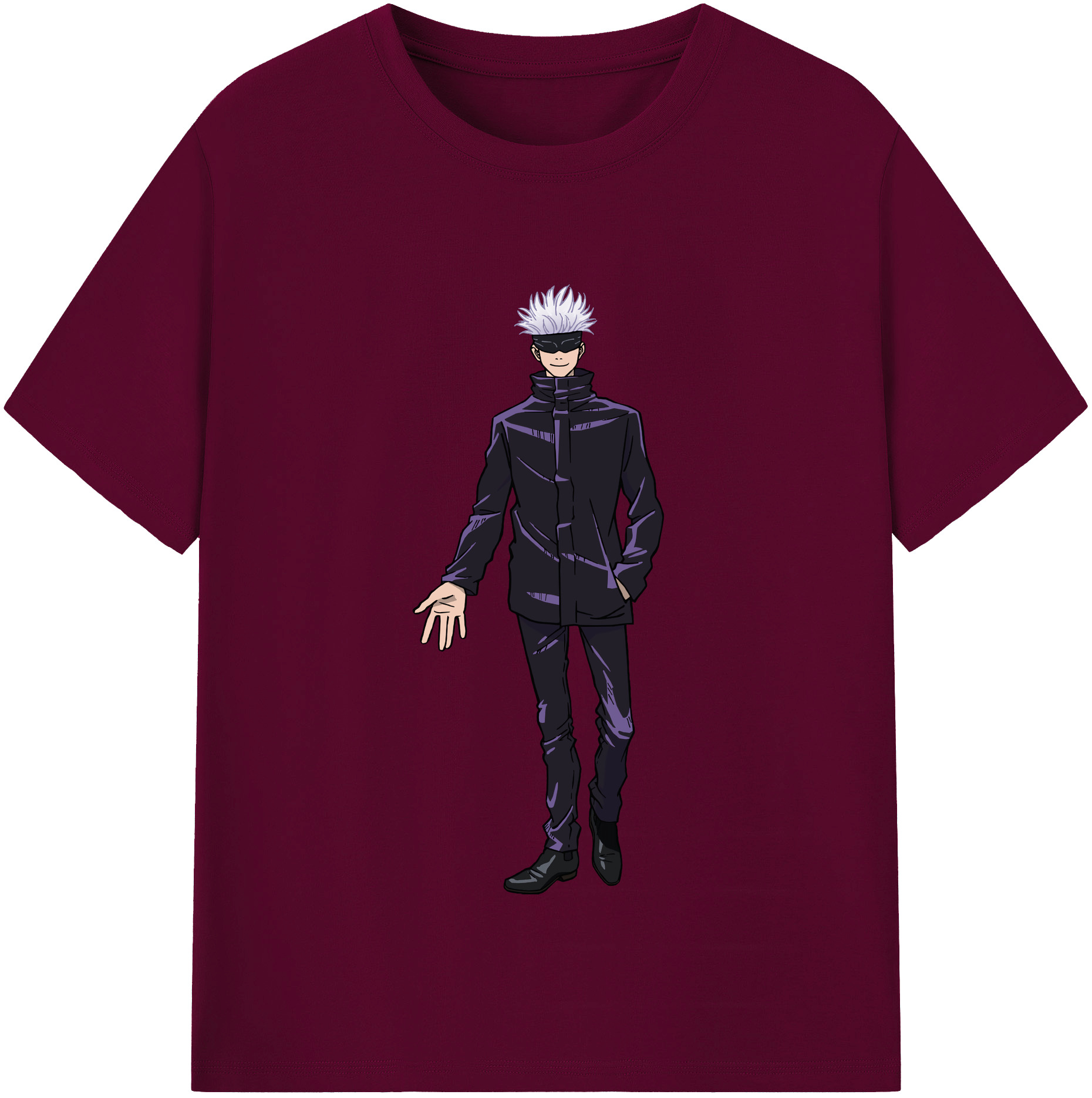 （画像用） 呪術廻戦 Jujutsu Kaisen レディースカジュアルプリントTシャツ（綿100％）